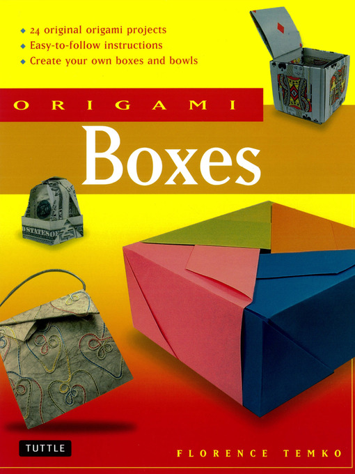 Title details for Origami Boxes by Florence Temko - Wait list